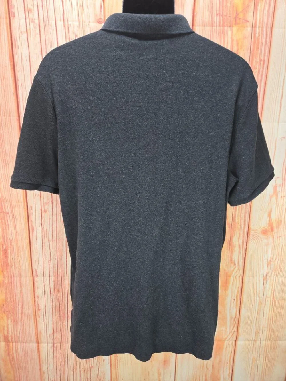 Polo Ralph Lauren Mens Gray Short Sleeve Polo Large